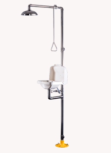 翻蓋防塵（ABS盆）復(fù)合式緊急沖淋洗眼器BH30-2010